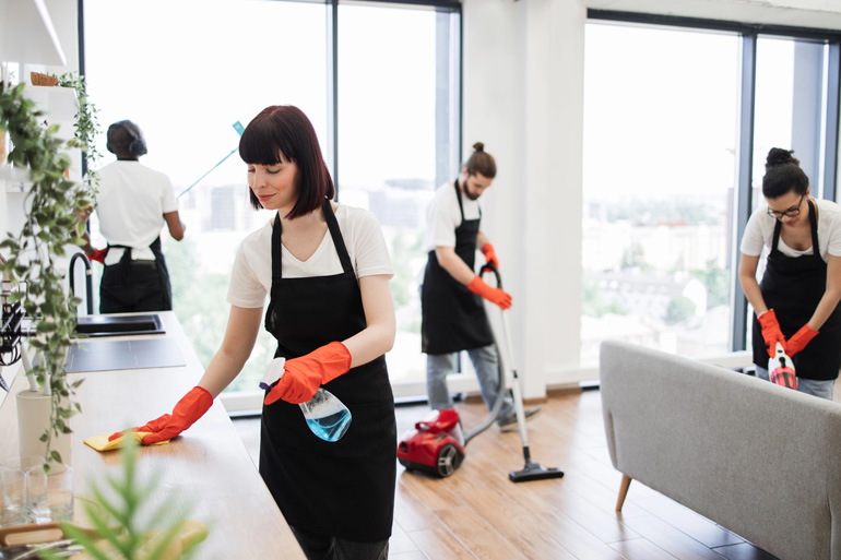 Apartments Cleaning Service Banner