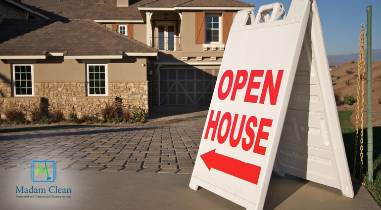 Clean Open House Banner