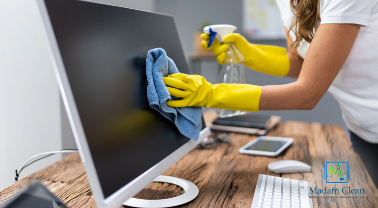 Important Deep Clean Office Banner